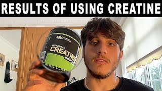 I tried CREATINE for 1 week and these are the results [upl. by Dorraj]