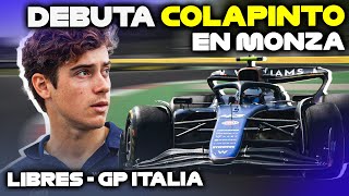 Debuta Colapinto en Monza  Análisis Viernes GP Italia [upl. by Amarillis]