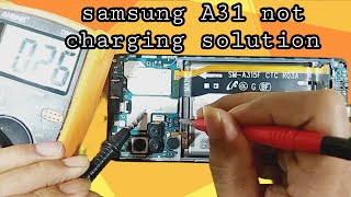 cara mengatasi samsung A31 tidak bisa di cas samsunga31 [upl. by Enilrek]