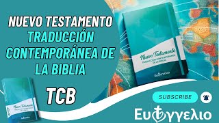 Lanzamiento del Nuevo Testamento TCB Traducción Contemporánea de la Biblia [upl. by Mychael502]