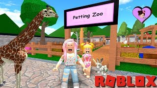 Roblox Zoo  Family Vlog Adventures with Goldie amp Titi games [upl. by Sherard]