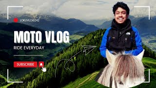 Fuche🐕️🐶🐶 Budo VayexaMarathon Bike ma Driver Rakhnu Parla🤣motovlog LokuVlog242 [upl. by Grindlay]