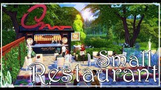 🏘️ Lets build a restaurant  The Sims 4  Speedbuild [upl. by Esmond551]