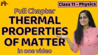 Thermal properties of matter class 11 Chapter 11 CBSE NEET JEE [upl. by Nmutua]