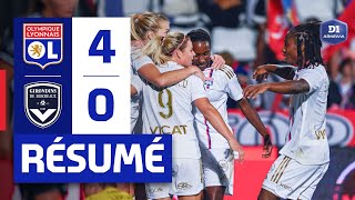 Résumé OL  Bordeaux  J3 D1 Arkema  Olympique Lyonnais [upl. by Ahsinhoj]