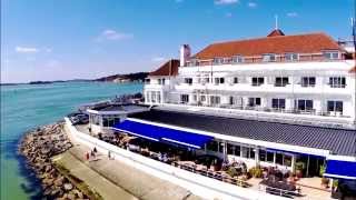 Sandbanks Haven Hotel Aerial Video [upl. by Sandler]