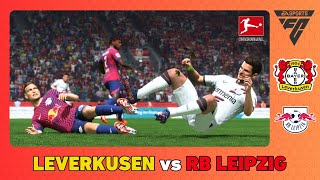 BAYER LEVERKUSEN vs RED BULL LEIPZIG  Bundesliga 202425 [upl. by Assirac]