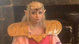 Princess Zelda Cosplay makeup tutorial  Legend of Zelda Ocarina of Time [upl. by Lahsram]