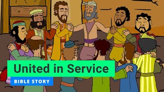 🟡 BIBLE stories for kids  United in Service Primary YA Q3 E2 👉 gracelink [upl. by Bonina580]