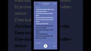 Amir Indila  Carrousel  amir indila carrousel spotify speedsongs fastmusic fastsong fyp [upl. by Oisinoid]