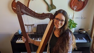 Special Edition Fullsicle in Walnut from Harpsicle Harps  Review and Demonstration [upl. by Sax]