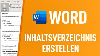 📄 Word Inhaltsverzeichnis erstellen die beste Methode [upl. by Iderf]