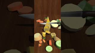 Fruit and Vegetables Animation viral shorts [upl. by Lonnard]