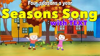 Under The Big Tall Chestnut Free Song  4 Seasons Song For Kids ELF Kids Videos [upl. by Iviv]