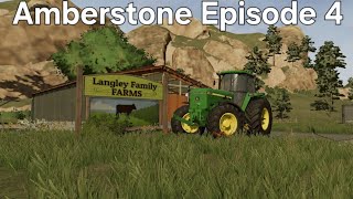 FS23 Amberstone Cab Ep 4 Spraying and Fertilizing [upl. by Assilram]