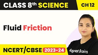 Class 8 Science Chapter 12  Fluid Friction  Friction [upl. by Sacul]