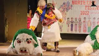 Sikkim Singhi Chham Danace  Snow lion  North East Festival 2022 [upl. by Ernest]