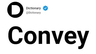 Convey Meaning In English [upl. by Nnaeirb]