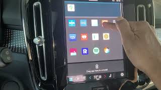 Introduction to the Google Infotainment Apps screen  Volvo Recharge and mild hybrid owners [upl. by Lenuahs510]