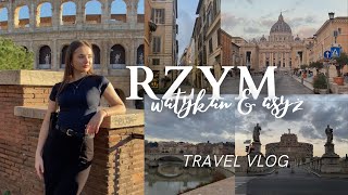 3 DNI W RZYMIE zamiast nauki do egzaminów  taliaszka travel vlog [upl. by Relyuc17]