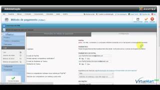 Instalando o Virtuemart 20 Configurando o Pagamento Digital [upl. by Nollie]