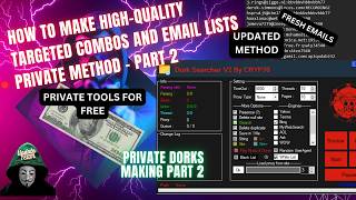 How To Make HighQuality Targeted Combos and Email Lists  Private Method 2024 Part2 [upl. by Adelia]