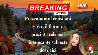 🔴OlteniaCilieniNewsTvLive PrezentatorVirgilFlorin [upl. by Noisla666]