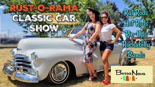 Rust O Rama American Classic Car Show Salem OR 2021 Rat Rods Hot Rods Rockabilly Kustom Kulture [upl. by Ojahtnamas51]