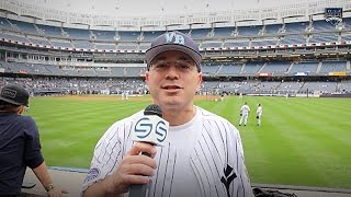 Fan Reactions at Old Timers Day [upl. by Fenella8]