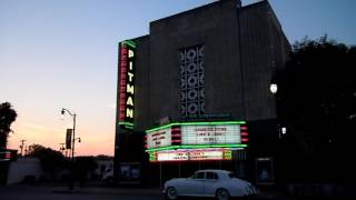 Pitman Theater  Gadsden Alabama  Neon Signs [upl. by Ashien]