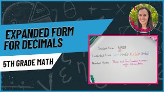 How to Write Decimals in Expanded Form [upl. by Lorianna]