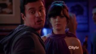 New Girl Nick amp Jess 1x18 3 Jess Why is the cast of the Social Network in our apartment [upl. by Ariana731]