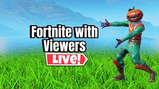 FORTNITE WITH VIEWERS LIVE [upl. by Mall]