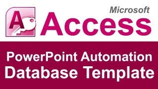 MS Access PowerPoint Automation from Microsoft Access Experts [upl. by Yltnerb]