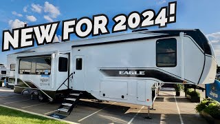 NEW fifth wheel RV with 2 bedrooms 2024 Jayco Eagle 360DBOK [upl. by Gwen]