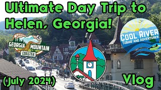 Ultimate Day Trip To Helen Georgia Vlog July 2024 [upl. by Rosenthal889]