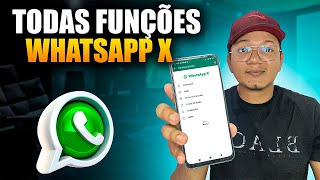 TODAS FUNÇÕES DO WHATSAPP X ✅ FUNÇÕES SECETAS FUNCIONANDO PARA TODOS [upl. by Renard]