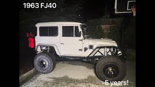 1963 FJ40 build [upl. by Ahsemik972]