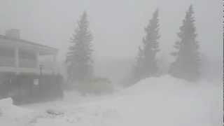 Feb 13 2013 windstorm blizzard [upl. by Hubble]