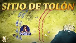 Así fue la Primera Victoria de NAPOLEÓN ⚔️ Asedio de Tolón 1793 [upl. by Ubana]