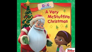 Kids Book Read Aloud Disney Doc McStuffins A Very McStuffins Christmas [upl. by Nimref]