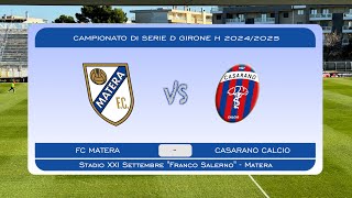 🎥  Highlights FC Matera  Casarano Calcio 12 [upl. by Gardel228]