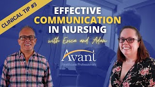 Effective Communication in Nursing  Clinical Tip 3 [upl. by Anilegnave]