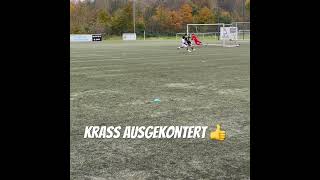 Gut ausgekontert zum 11 💪 fussball fußball tor fyp viralshorts edm music sport vfb [upl. by Llehsyt]