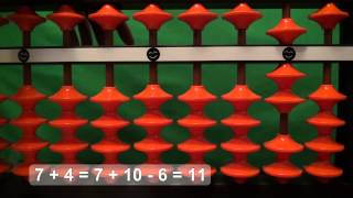 Easy Addition with the Abacus Soroban 1 digit  1 digit Part 2 [upl. by Laucsap]