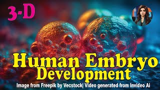 3D Human Embryo Development [upl. by Eniawtna256]