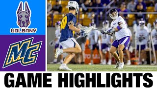 Merrimack vs UAlbany Lacrosse Highlights  Semifinal  2024 College Lacrosse [upl. by Sito]