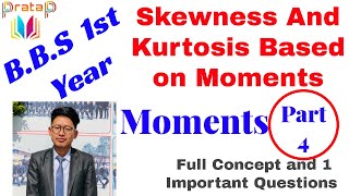 Skewness Kurtosis and Moments  Part 4  Very Important Questions [upl. by Akkina]