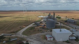 Grain silo collapse investigation underway [upl. by Wadleigh]