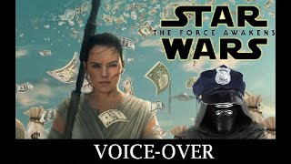 Star Wars The Force Awakens Funny Voice Over [upl. by Ahtabbat602]